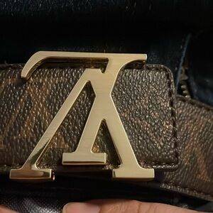 Lv gold belt L
